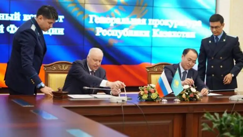 Кожамжаров подписал соглашение по Байконуру с главой Следственного комитета РФ