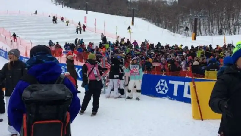 Фристайлистка Юлия Галышева выиграла серебро на Этапе Кубка мира в Японии