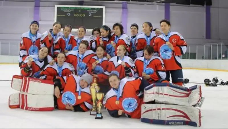 Чемпионат Казахстана по хоккею среди женщин завершился с абсолютной победой «Айсулу»