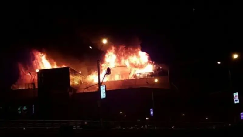 Пожар в "Almaty Towers"