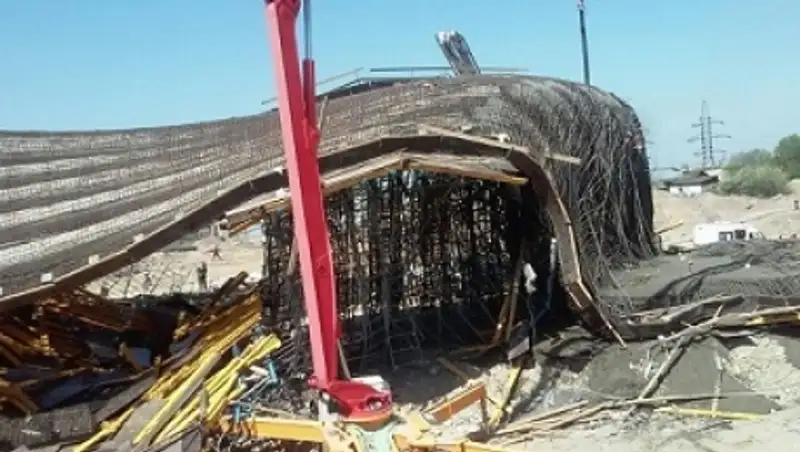 Названы виновники крушения развязки на Саина - Рыскулова