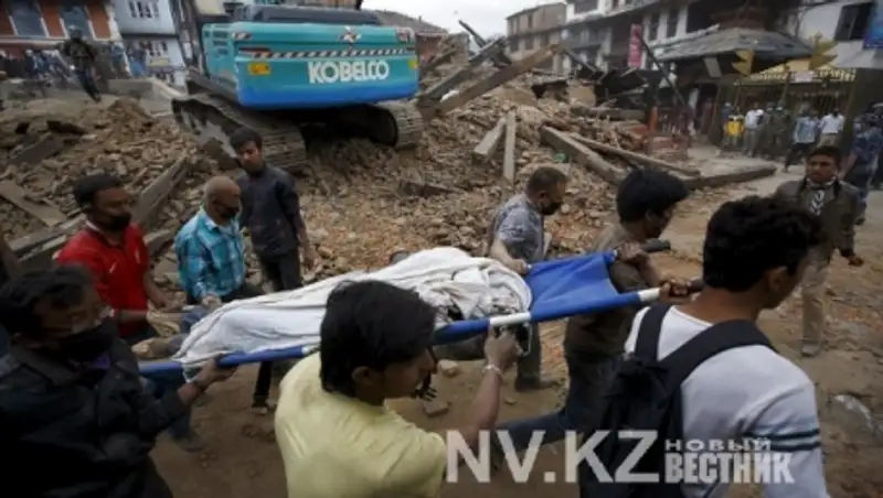 Землятресение в Непале: казахстанский фотограф в разрушенном городе