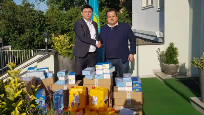 Чешские бизнесмены отправили гуманитарную помощь в Казахстан