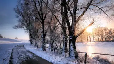 зима, фото - Новости Zakon.kz от 07.01.2023 19:02