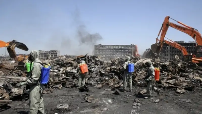 По делу о взрыве в Тяньцзине арестованы 12 человек