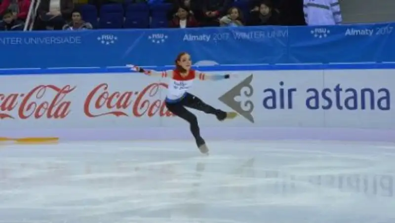 Три казахстанские фигуристки квалифицировались в произвольную программу Универсиады-2017