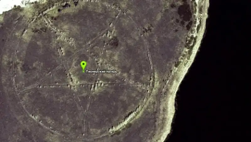 В Костанайской области со спутника обнаружили "сатанинскую звезду"