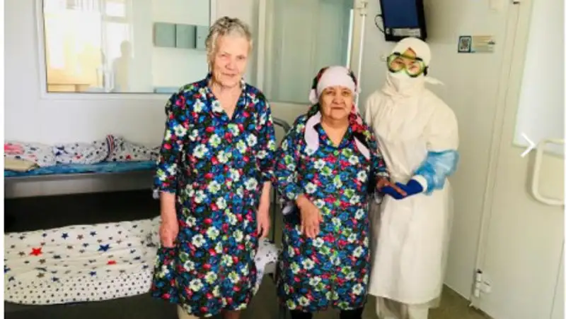 93-летнюю пациентку вылечили от коронавируса врачи Нур-Султана