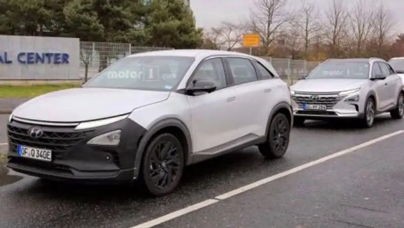 На тестах замечен новый водородный кроссовер Hyundai