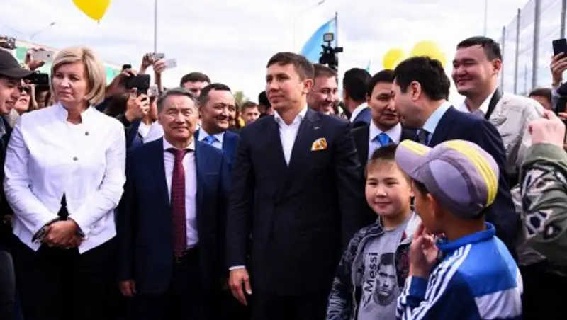 Геннадий Головкин открыл ФОК в Караганде, названный его именем