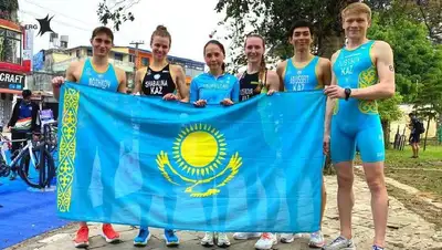 Триатлон Победа ЧА, фото - Новости Zakon.kz от 04.04.2022 17:04