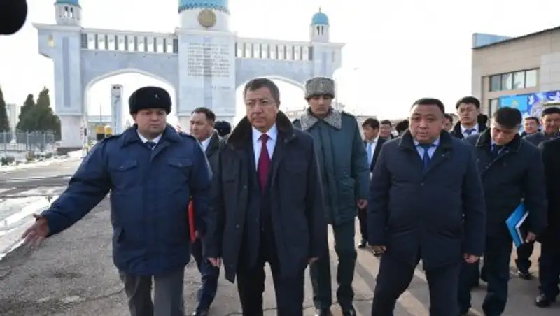 Аким Южно-Казахстанской области посетил с рабочим визитом Сарыагашский район