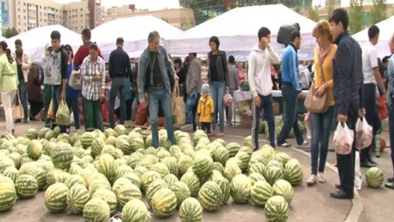 В столице открылась сельскохозяйственная ярмарка Жамбылской области