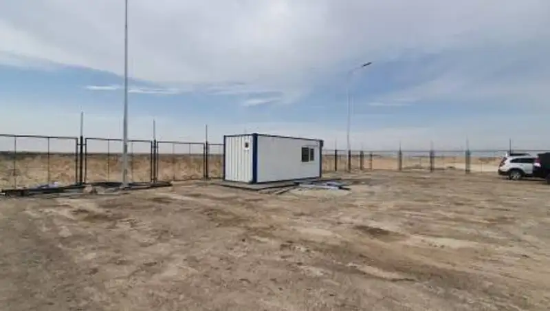 В поселке Жетыбай построена новая модульная станция очистки канализационной воды