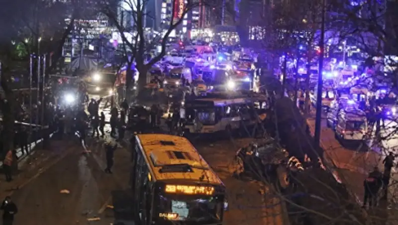 Полиция Турции задержала 14 подозреваемых после терактов в Анкаре