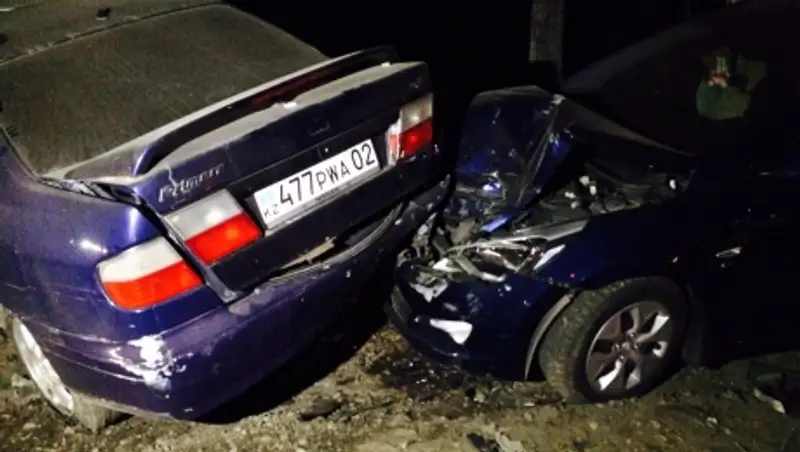 В Алматинской области из-за грубого нарушения ПДД произошло ДТП