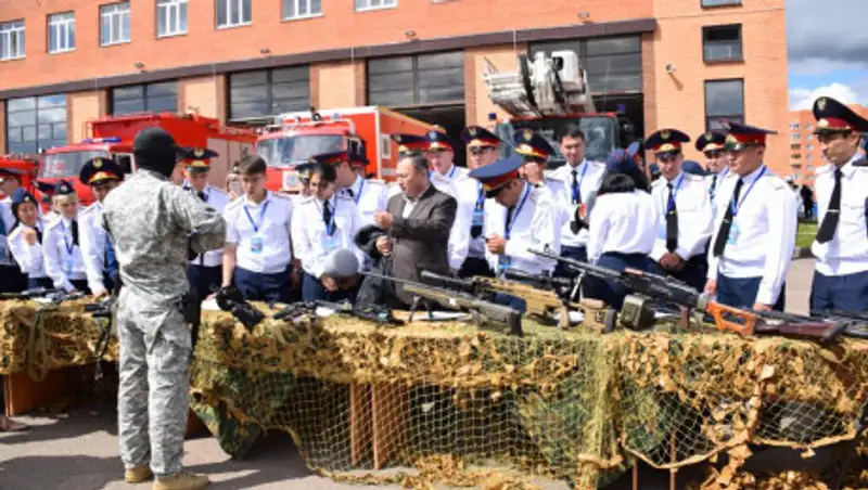 50 молодых сотрудников полиции стали делегатами Форума в Акмолинской области