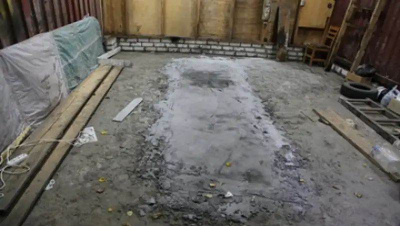 Забетонированное тело мужчины нашли в России