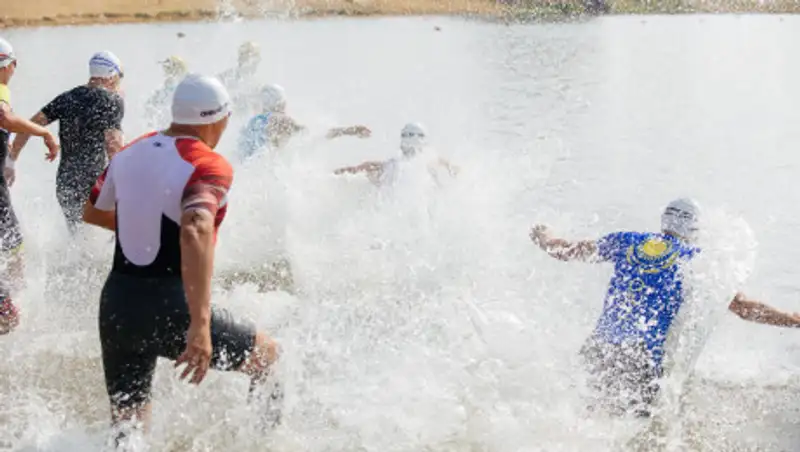 Костанайские машиностроители провели первый открытый кубок области по триатлону