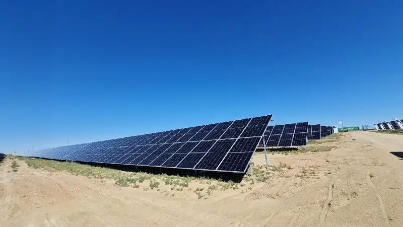 Новую солнечную электростанцию построили близ Балхаша, фото - Новости Zakon.kz от 19.08.2022 10:00