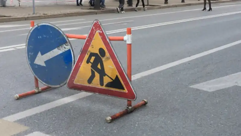 На двух улицах Алматы перекроют участки дорог в связи с ремонтом