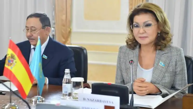 Дарига Назарбаева встретилась с представителем Сената Испании