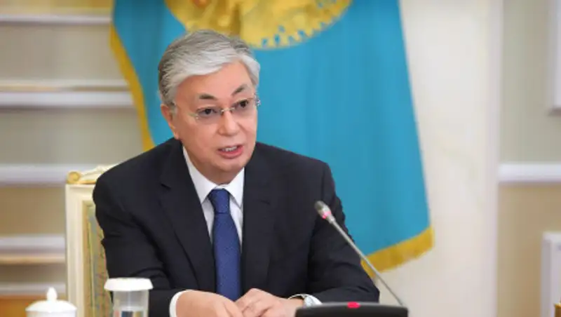 Видео выступления Токаева о продлении режима ЧП в стране
