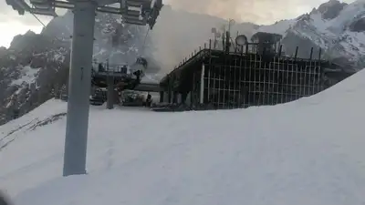 В Шымбулаке поделилось подробностями пожара, фото - Новости Zakon.kz от 29.01.2023 14:58