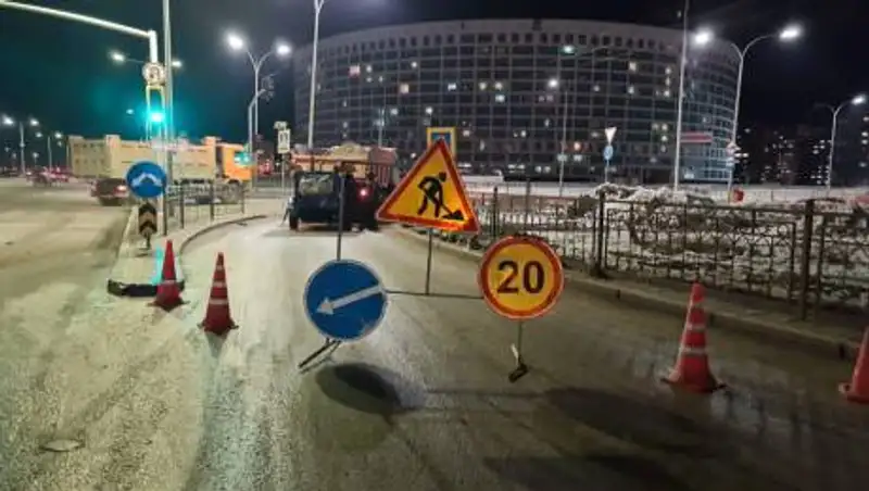 Кульгинов раскритиковал дороги в Нур-Султане