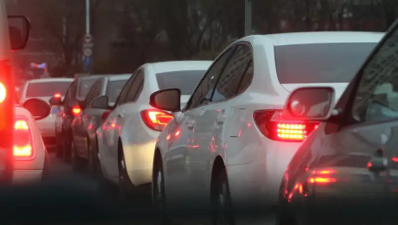 Отключение электричества на Кордае привело к огромной пробке