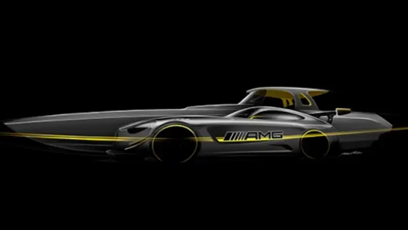 Гоночный Mercedes-AMG GT3 стал яхтой