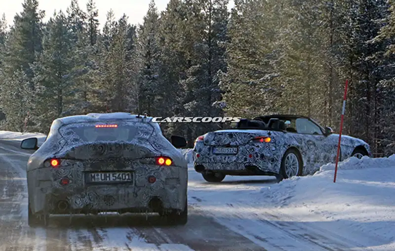 Шпионы сфотографировали BMW Z5 и Toyota Supra