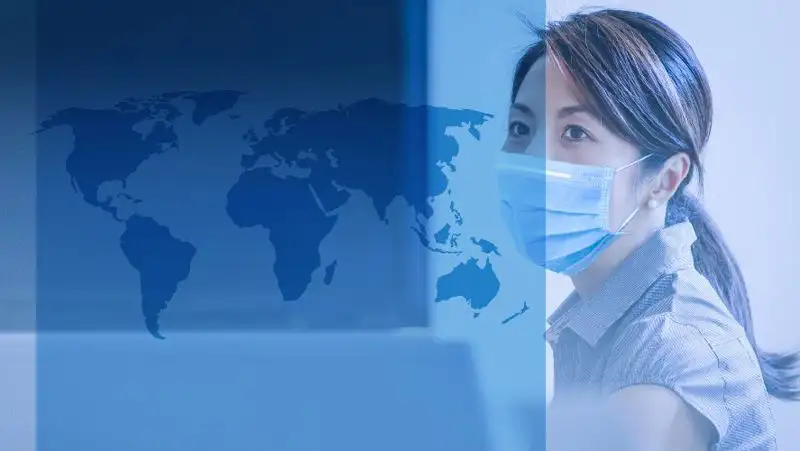 В Японии разработали маску, которая светится при контакте с COVID-19