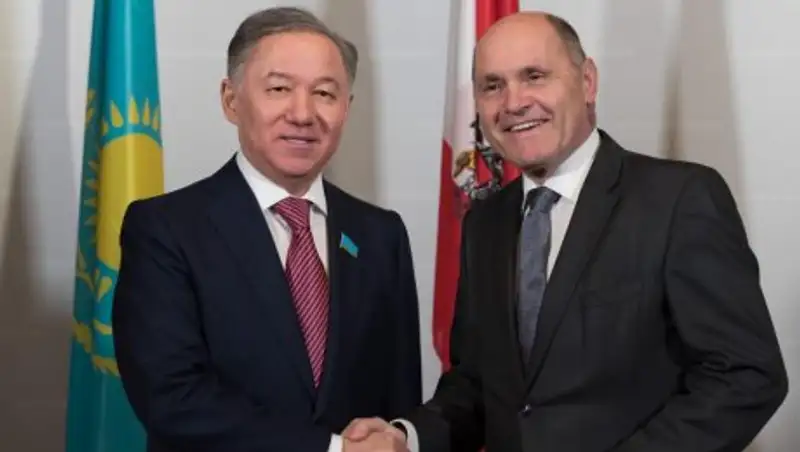 Нигматулин встретился с председателем национального совета парламента Австрии