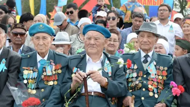 В Кызылорде отмечают День Победы
