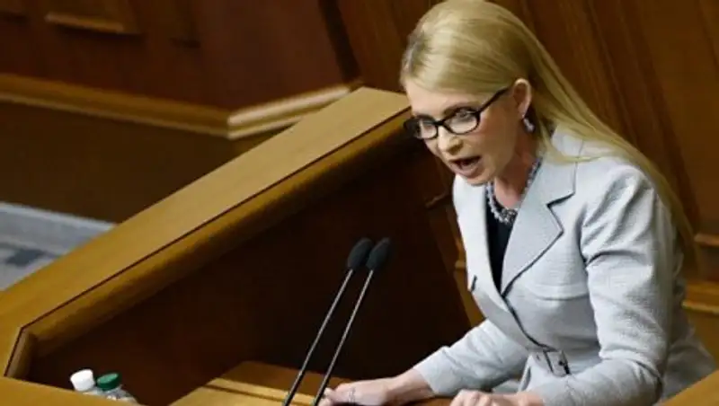 Тимошенко возглавила президентский рейтинг на Украине