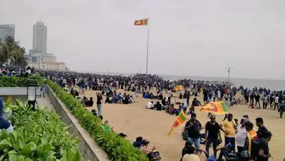 протесты, фото - Новости Zakon.kz от 09.07.2022 17:08