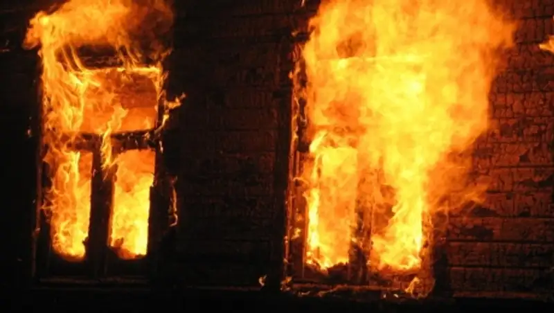 В Павлодарской области дотла сгорела сельская школа