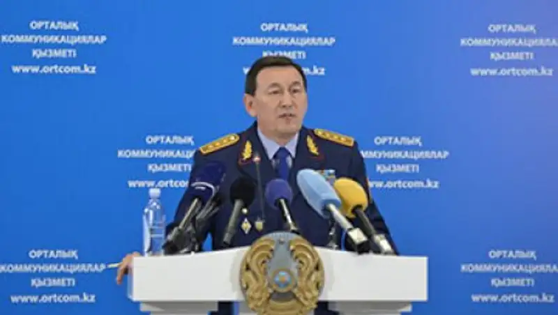 Министр внутренних дел поздравил полицейских Казахстана с профессиональным праздником