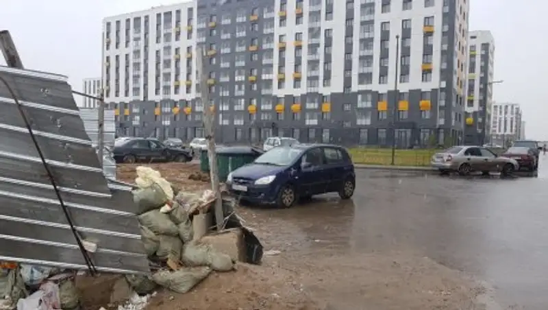 Полиция Астаны борется с нарушителями, засоряющими город