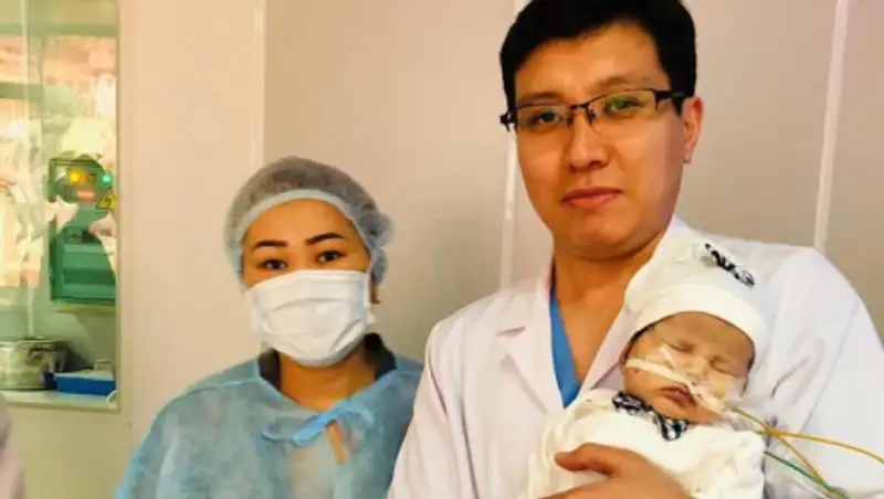 Врачи спасли жизнь новорожденной в Туркестанской области