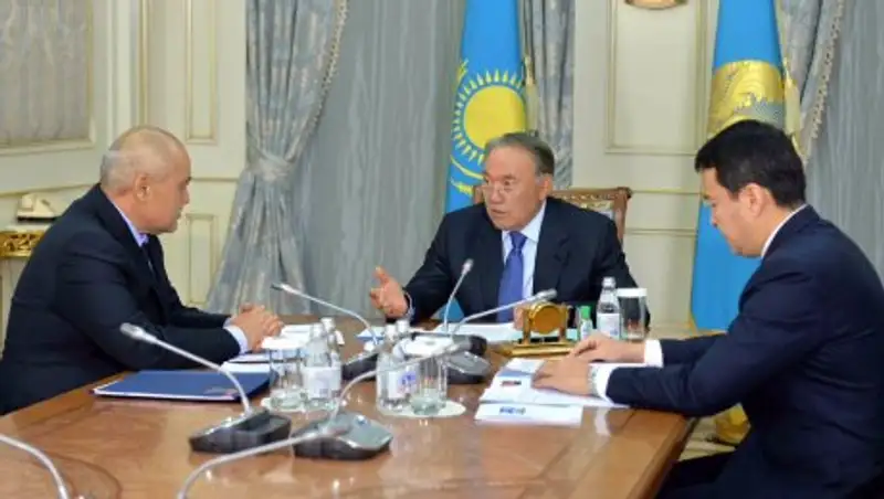 Глава государства принял председателя правления АО «ФНБ «Самрук-&#1178;азына»