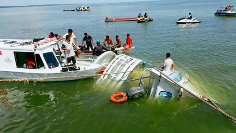 В Бразилии затонуло судно с 70 пассажирами