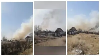 комментарий ДЧС, дачи, пожар, фото - Новости Zakon.kz от 18.04.2022 14:15