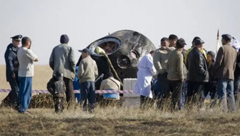 Российские летчики встретят приземлившихся в Казахстане космонавтов