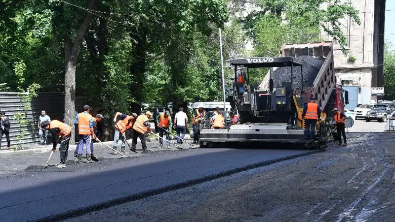 Улицу Саина временно перекроют в Алматы из-за ремонта