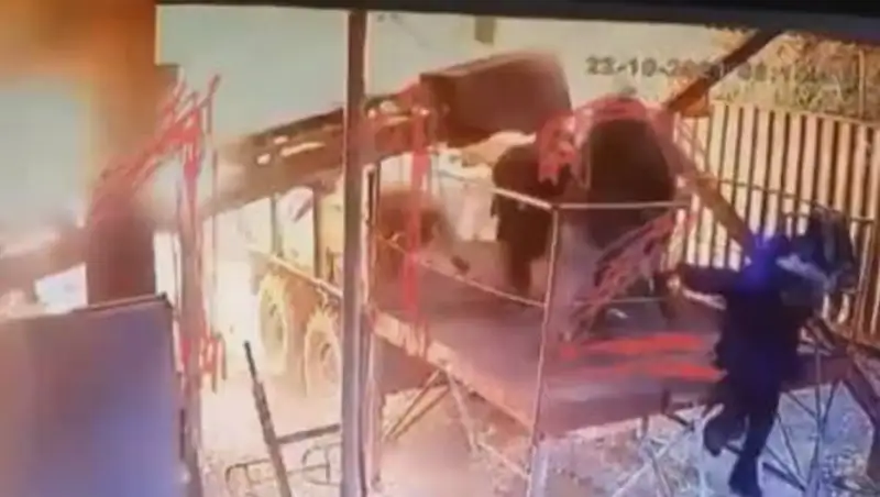 Появилось видео взрыва в цехе по производству пороха под Рязанью