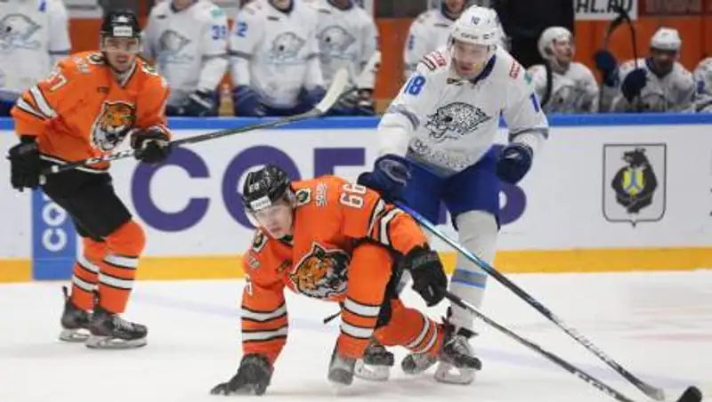 "Барыс" одолел "Амур" по буллитам в напряженном выездном матче