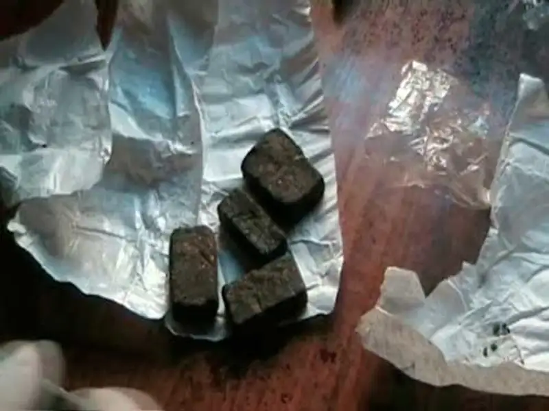 Пограничники задержали пассажира поезда, который перевозил наркотики в протезе (фото), фото - Новости Zakon.kz от 14.11.2013 18:38