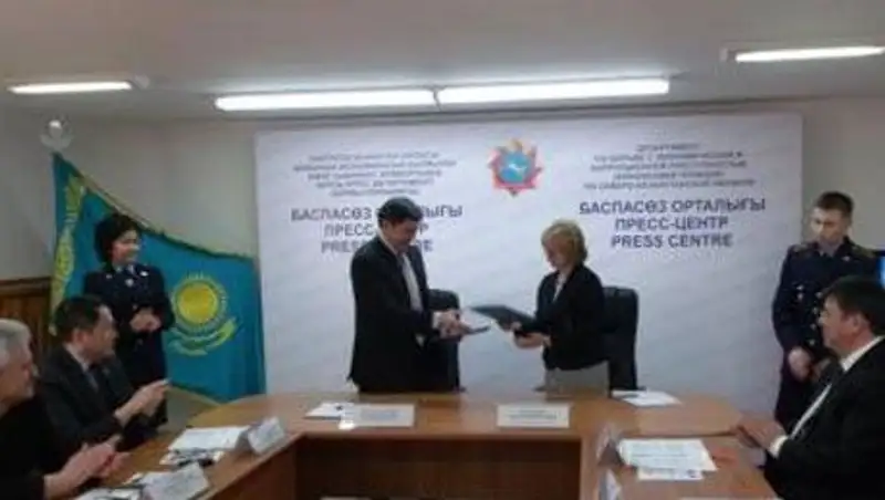 В СКО Палата предпринимателей и финпол подписали меморандум о сотрудничестве